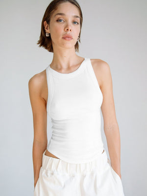 Halter Neck Ribbed Cropped Top-Teresa's Fashionista LLC
