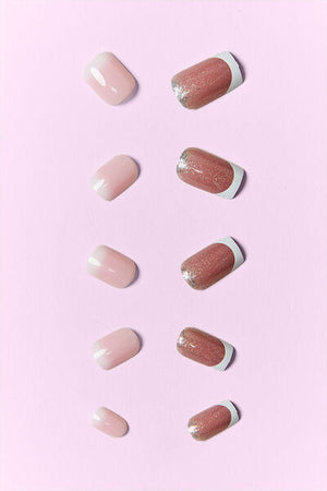 SO PINK BEAUTY Press On Nails 2 Packs-Teresa's Fashionista LLC