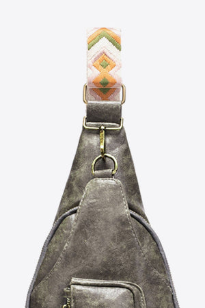 All The Feels PU Leather Sling Bag-Teresa's Fashionista LLC