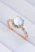 Round Moonstone Ring-Teresa's Fashionista LLC