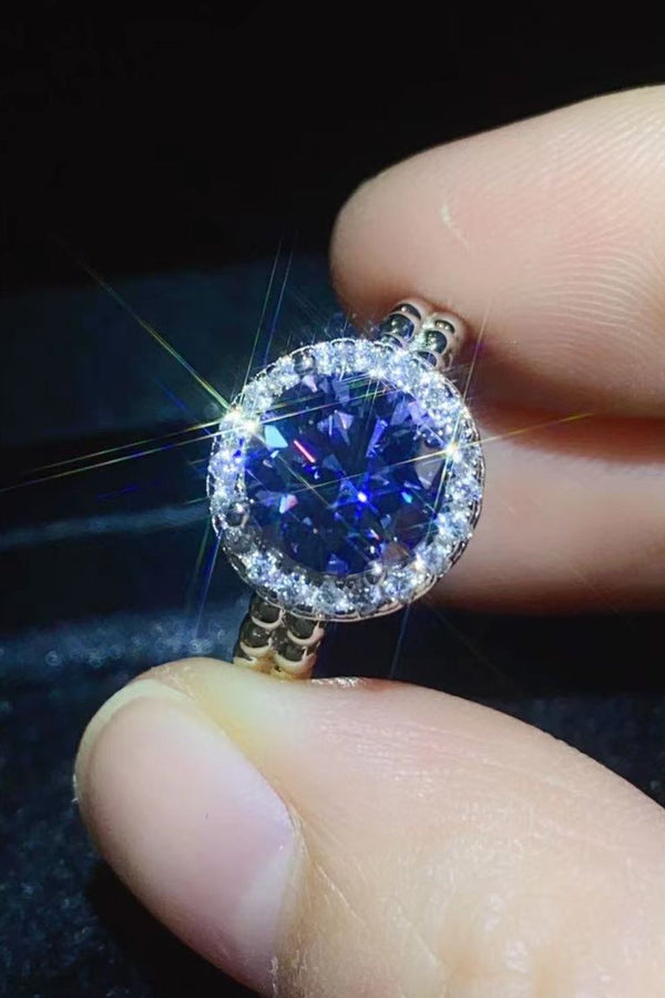 Let It Go 2 Carat Moissanite Ring-Teresa's Fashionista LLC