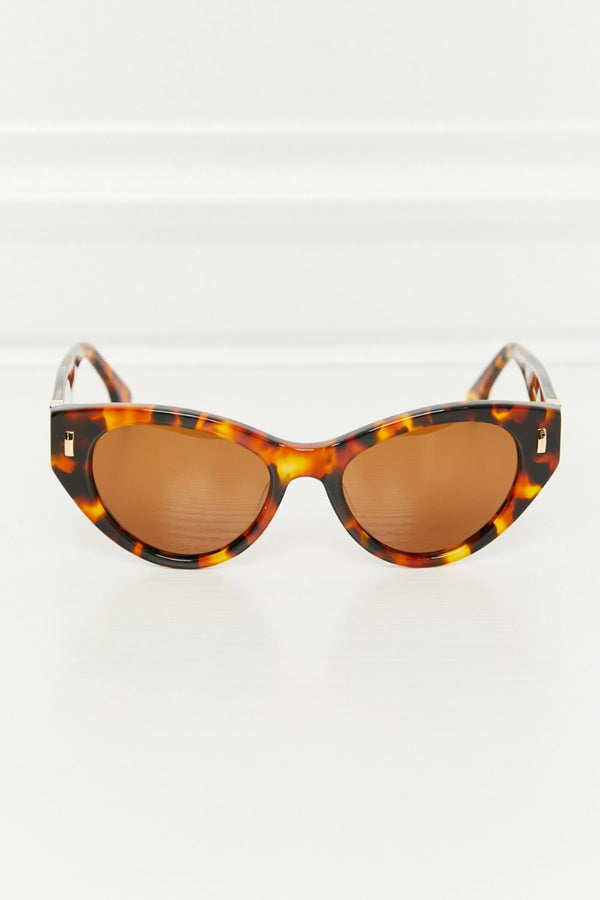 Tortoiseshell Acetate Frame Sunglasses-Teresa's Fashionista LLC