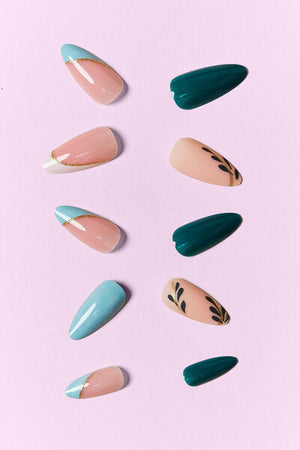 SO PINK BEAUTY Press On Nails 2 Packs-Teresa's Fashionista LLC