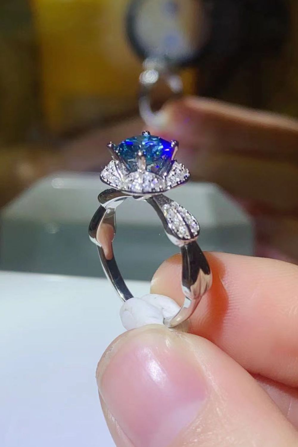 Better Love Next Time 1 Carat Moissanite Ring-Teresa's Fashionista LLC
