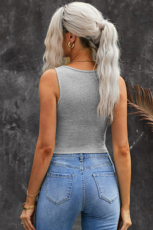 Round Neck Tank Top-Teresa's Fashionista LLC