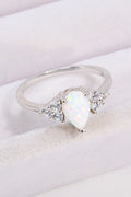 Limitless Love Opal and Zircon Ring-Teresa's Fashionista LLC