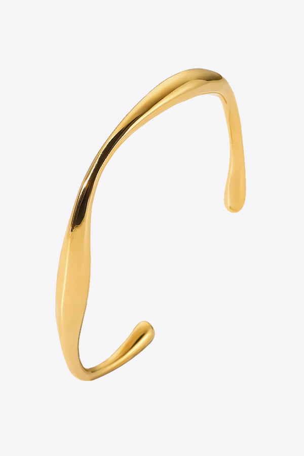 Stainless Steel Open Bracelet-Teresa's Fashionista LLC