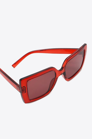 Acetate Lens Square Sunglasses-Teresa's Fashionista LLC