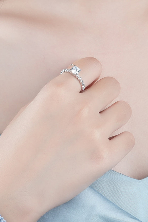 Classic 4-Prong Moissanite Ring-Teresa's Fashionista LLC
